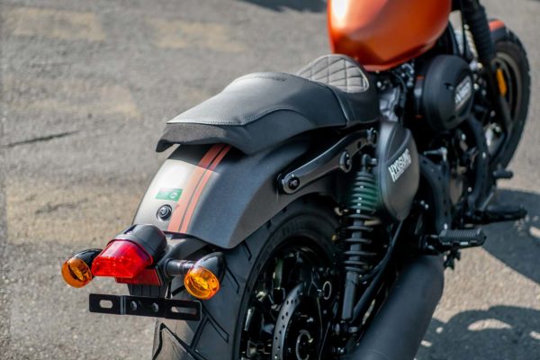 Arriere Hyosung bobber Copper