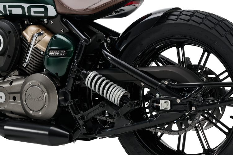 La Benda Napoleon 125 se positionne comme une des 125 les plus originales du marché.